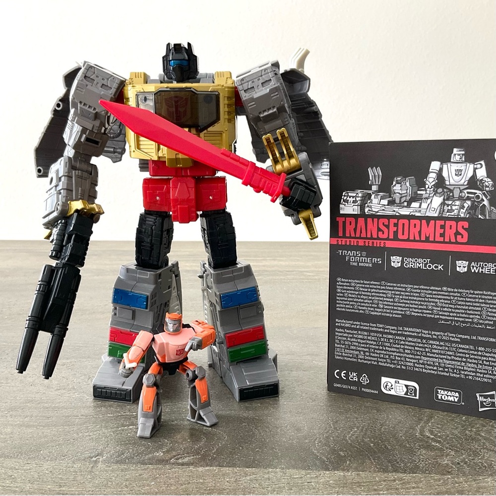 Transformers Studio Series 86 Dinobot Grimlock & Wheelie